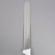 Load image into Gallery viewer, Choice 10" Granton Edge Slicing Knife with White Handle