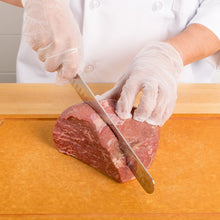 Load image into Gallery viewer, Choice 10" Granton Edge Slicing Knife with White Handle