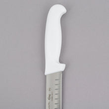 Load image into Gallery viewer, Choice 12" Granton Edge Slicing Knife with White Handle