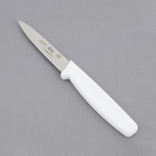 Load image into Gallery viewer, Choice 3 1/4" Smooth Edge Paring Knife with White Handle