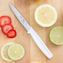 Load image into Gallery viewer, Choice 4" Smooth Edge Paring Knife with White Handle