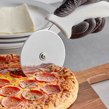 Load image into Gallery viewer, Choice 4" Stainless Steel Pizza Cutter with Polypropylene White Handle
