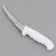 Load image into Gallery viewer, Choice 6" Curved Flexible Boning Knife with White Handles