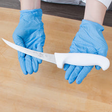 Load image into Gallery viewer, Choice 6" Curved Flexible Boning Knife with White Handles