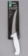Load image into Gallery viewer, Choice 6" Curved Flexible Boning Knife with White Handles