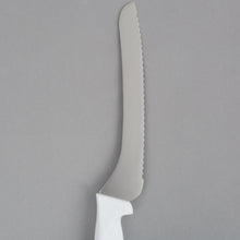 Load image into Gallery viewer, Choice 9" Offset Serrated Edge Bread Knife with White Handle