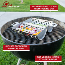 Load image into Gallery viewer, BBQ Dragon Rolling Grill Basket