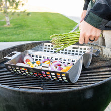Load image into Gallery viewer, BBQ Dragon Rolling Grill Basket