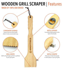 Load image into Gallery viewer, BBQ Butler Wood Grill Scraper