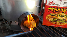 Load image into Gallery viewer, BBQ Dragon Egg Fire Starters – 100% Natural – Pit Boss Box: 32 pcs