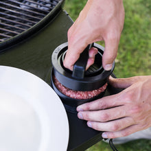 Load image into Gallery viewer, BBQ Dragon 3 in 1 Burger Press – Make Stuffed Burgers, Sliders, and Big Burgers – Perfectly!