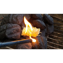 Load image into Gallery viewer, BBQ Dragon Egg Fire Starters for Fastest Charcoal Grill and BBQ Grill – Pack of 50