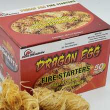 Load image into Gallery viewer, BBQ Dragon Egg Fire Starters for Fastest Charcoal Grill and BBQ Grill – Pack of 50