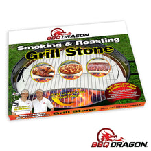 Load image into Gallery viewer, BBQ Dragon Heat-deflecting Cooking and Smoking Stone for 22″ Kettle Grills