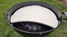 Load image into Gallery viewer, BBQ Dragon Heat-deflecting Cooking and Smoking Stone for 22″ Kettle Grills