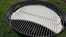 Load image into Gallery viewer, BBQ Dragon Heat-deflecting Cooking and Smoking Stone for 22″ Kettle Grills