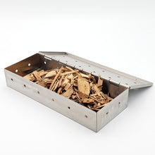 Load image into Gallery viewer, BBQ Dragon Heavy Duty Smoker Box with Hinged Lid