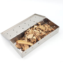 Load image into Gallery viewer, BBQ Dragon Heavy Duty Smoker Box with Hinged Lid