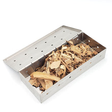 Load image into Gallery viewer, BBQ Dragon Heavy Duty Smoker Box with Hinged Lid