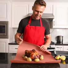 Load image into Gallery viewer, Pink Kraft Butcher Paper Roll - 18 Inch x 100 Feet (1200 Inch) - Food Grade Peach Wrapping Paper for Smoking Meat of all Varieties – Unbleached, Unwaxed and Uncoated - Made in USA