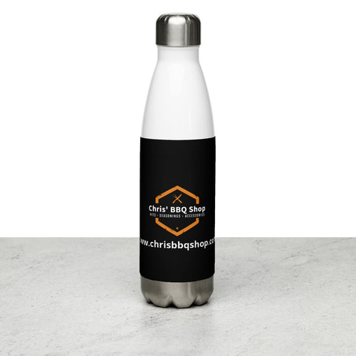 Chris' BBQ Shop Stainless Steel Water Bottle