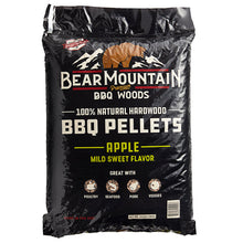 Load image into Gallery viewer, Bear Mountain 100% Natural Hardwood Apple BBQ Pellets - 20 lb.
