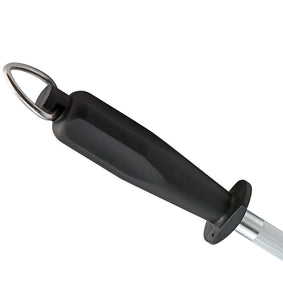 Dexter 30505A Val-U™ 12 in. Carbon Sharpening Steel w/ Black Plastic Handle  