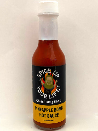 Chris BBQ Shop Pinapple Bomb Hot Sauce (5oz.)