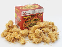 Load image into Gallery viewer, BBQ Dragon Egg Fire Starters – 100% Natural – Pit Boss Box: 32 pcs
