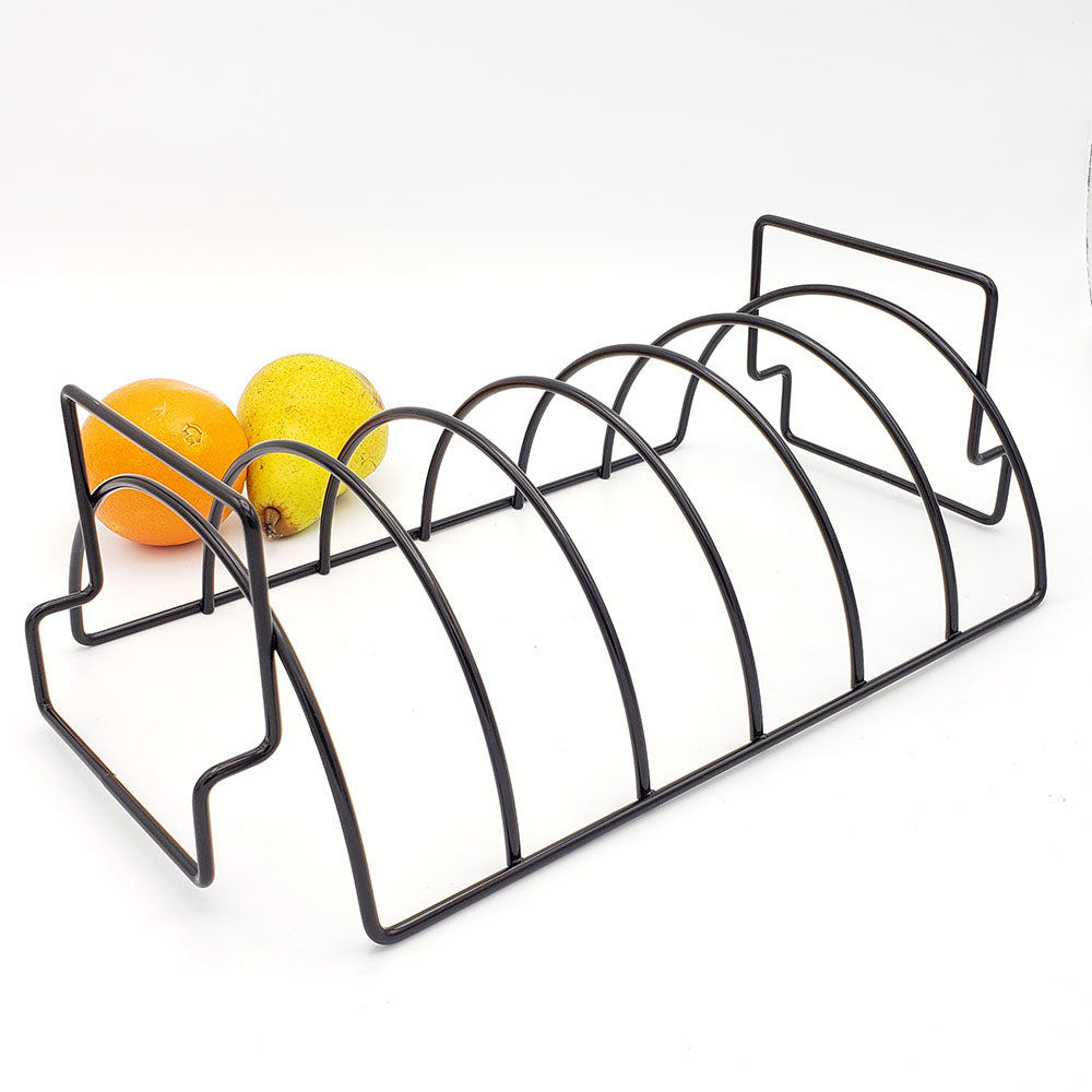 BBQ Dragon Extra Large Combination Rib and Roast Chicken Rack for Grill