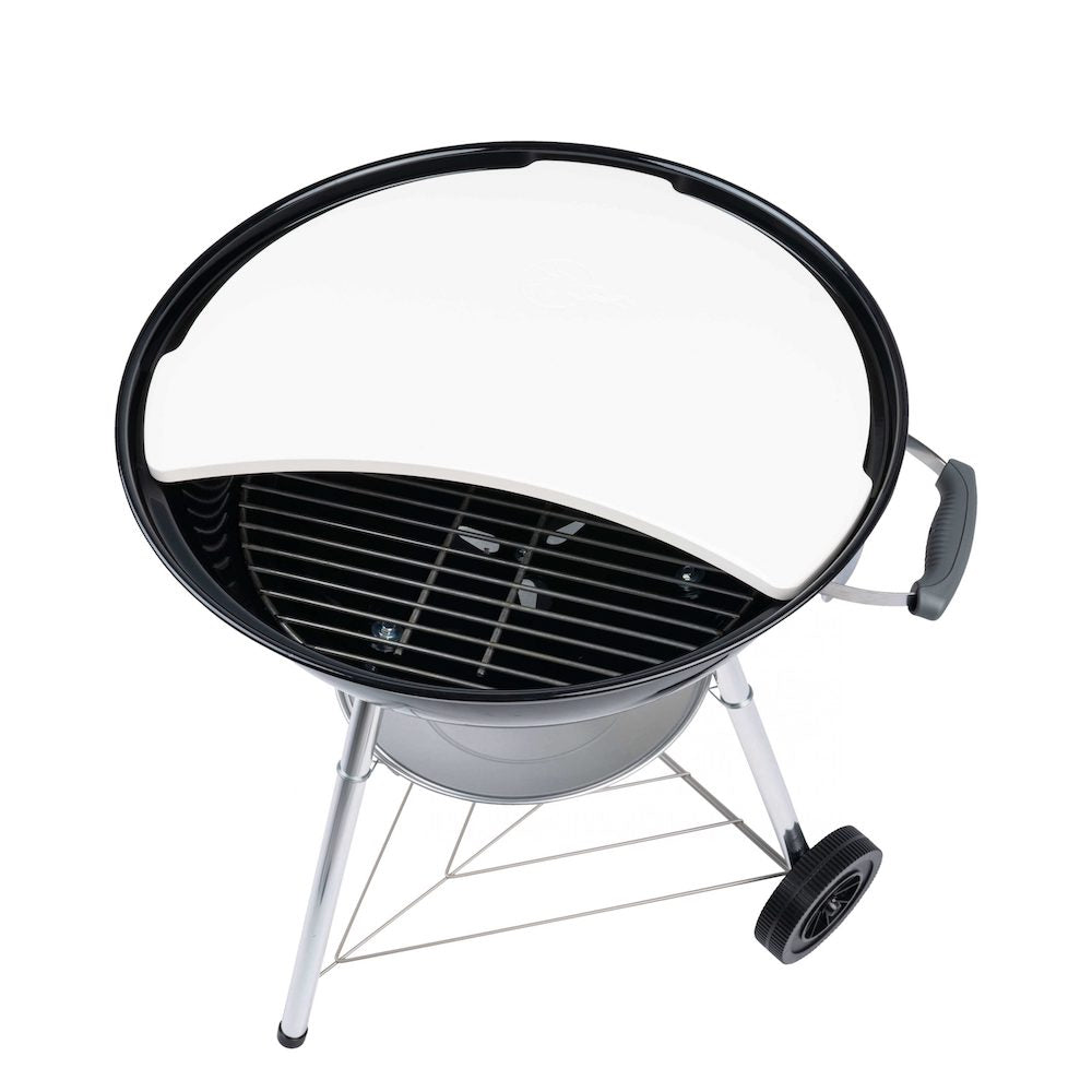BBQ Dragon Heat-deflecting Cooking and Smoking Stone for 22″ Kettle Grills
