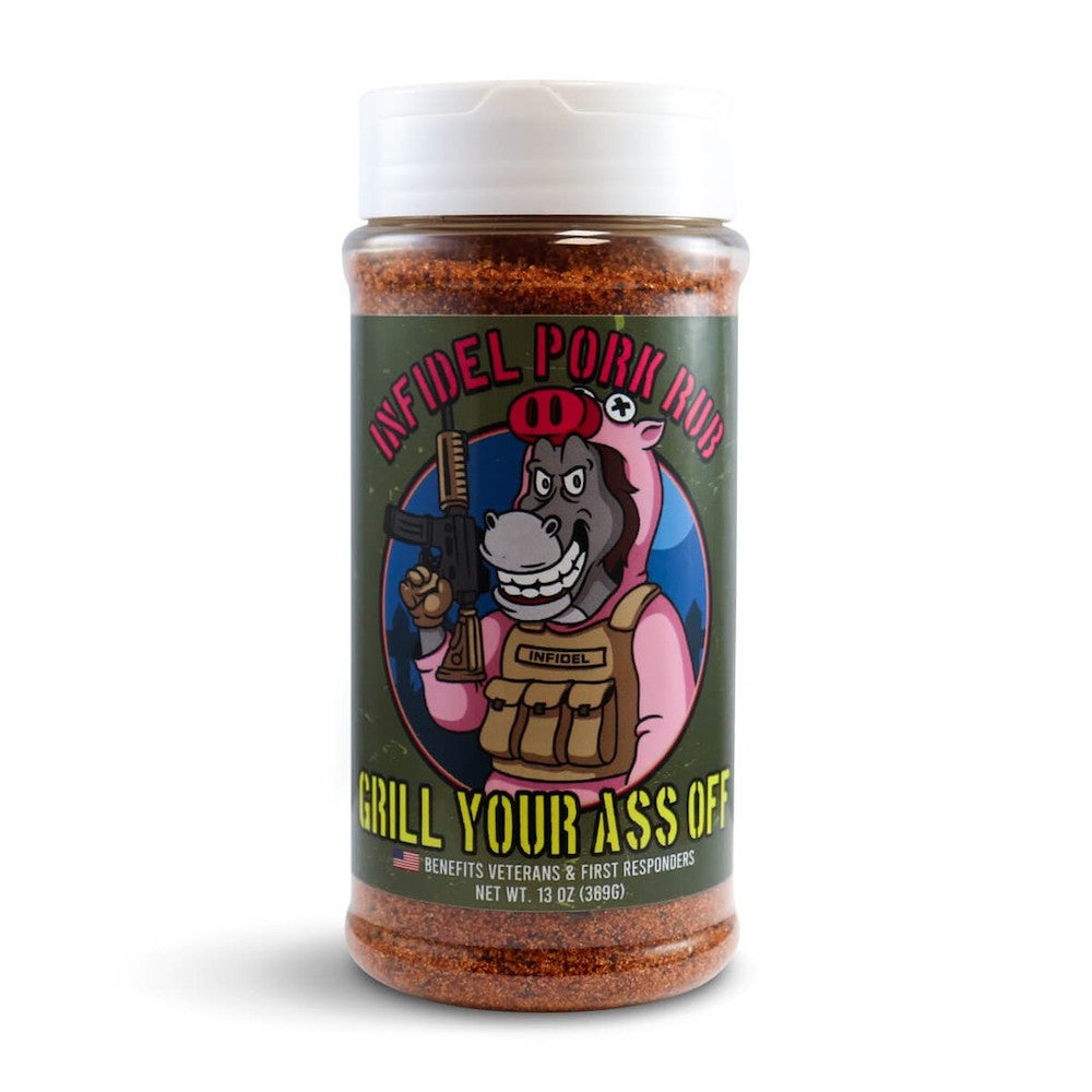 Grill Your Ass Off Infidel Pork Rub