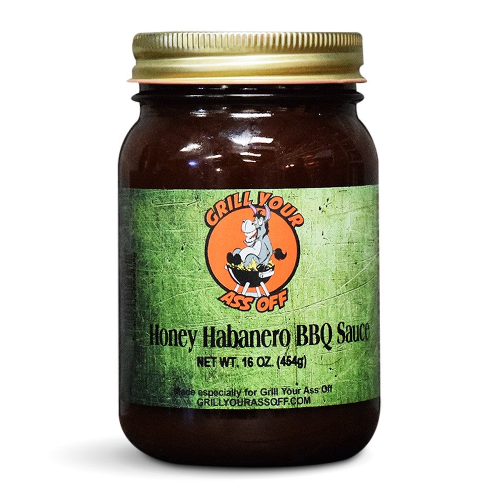 Grill Your Ass Off Honey Habanero BBQ Sauce