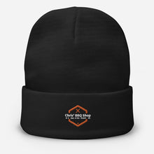 Load image into Gallery viewer, Chris&#39; BBQ Shop Embroidered Beanie
