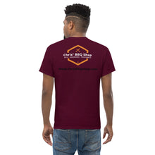 Load image into Gallery viewer, Chris&#39; BBQ Shop Men&#39;s heavyweight tee
